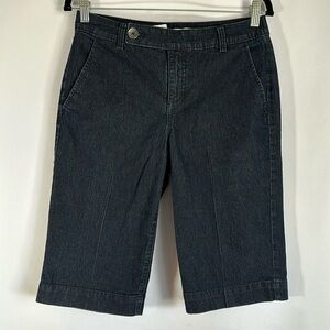 Nine & Company by Nine West Dark Wash Jean Shorts Size 4